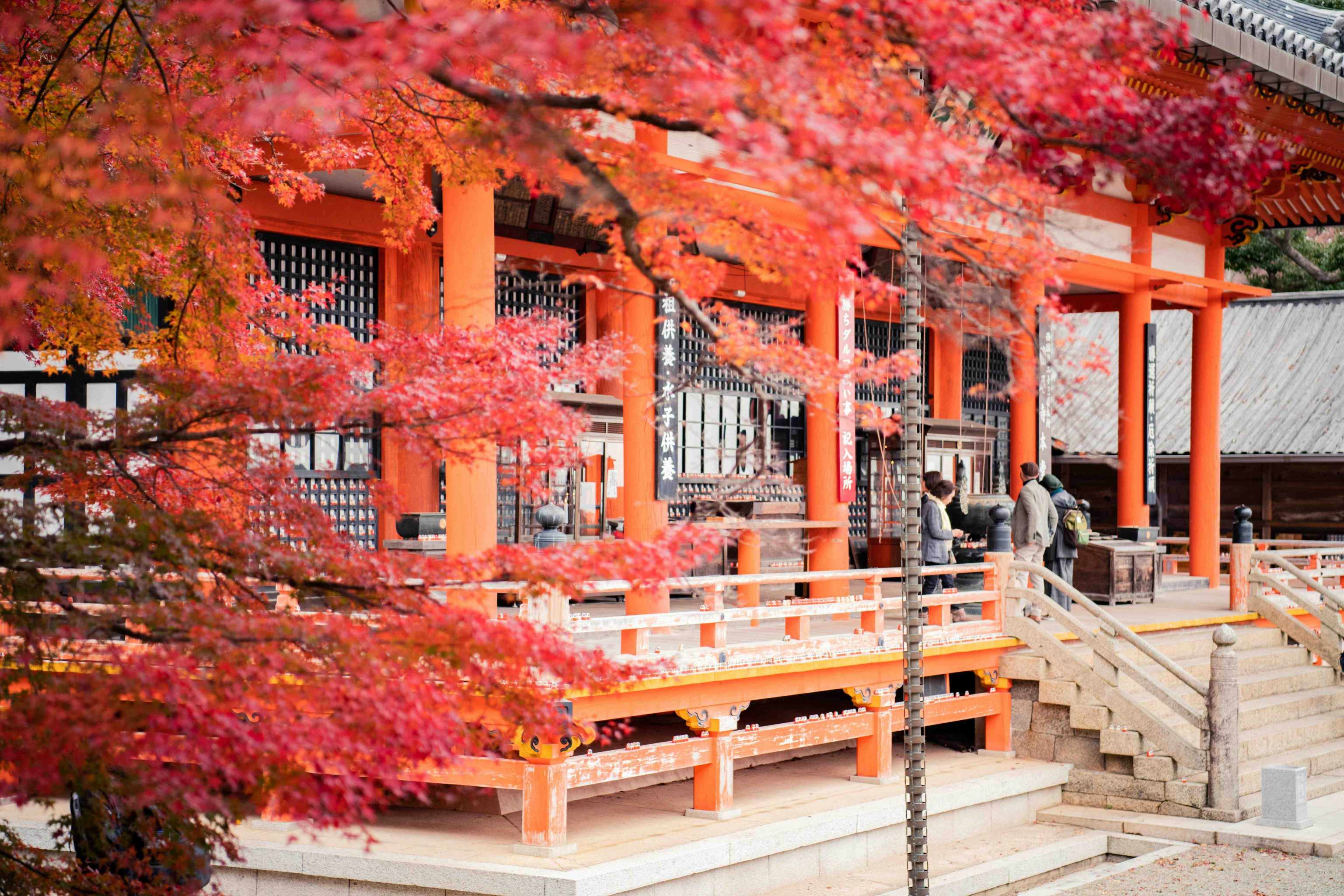 红叶寺庙